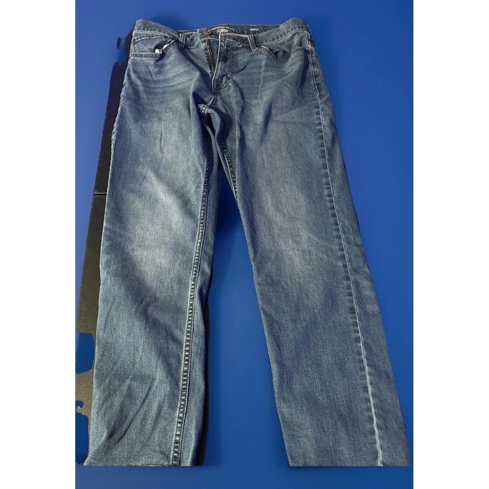 Goodfellow & Co Men's Athletic Fit Jeans 32x30 Blue Stretch Denim Target(35)